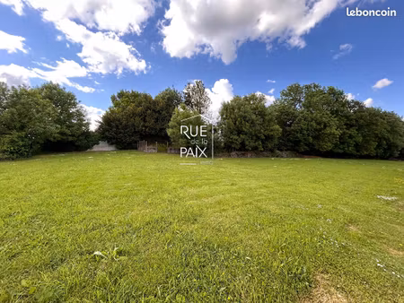terrain 1000 m² azay le brule