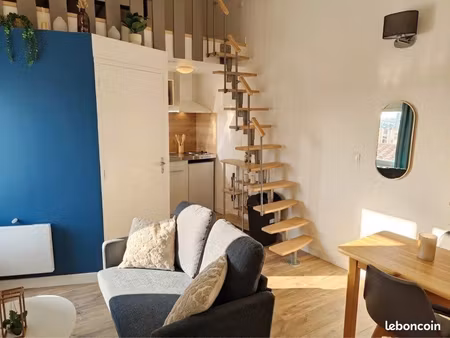 studio mezzanine tout équipé
