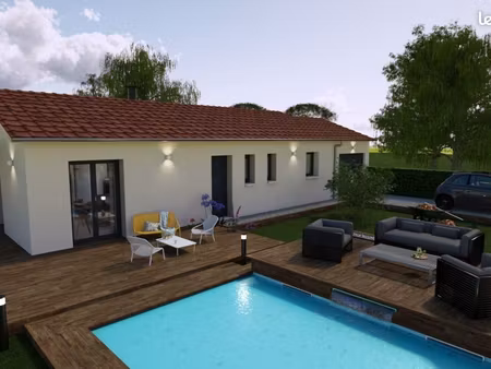 projet de construction d'une maison 85 m² avec terrain à boulieu-les-annonay (07)