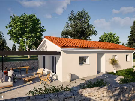 maison de plein pied avec terrain à cuzieu (42)