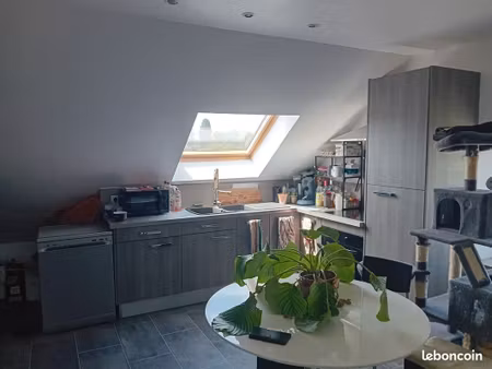 f2 à louer avec cuisine équipée et fibre optique