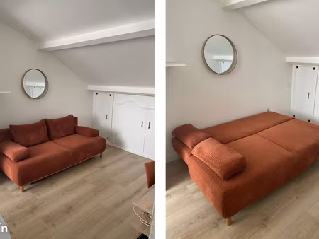 appartement meublé 16m² - métro 13/14 : mairie de st ouen