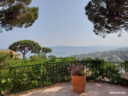 maison belle vue mer sainte maxime