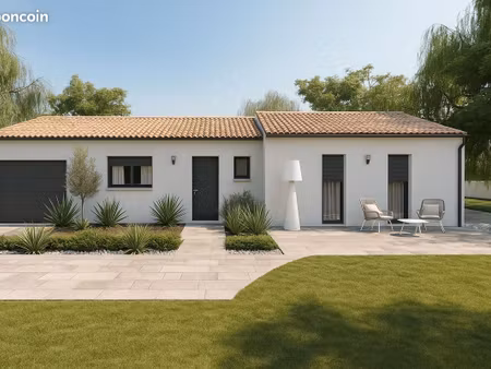 maison de 88.47 m² sur un terrain de 543 m² à fontcouverte en charente-maritime (17)