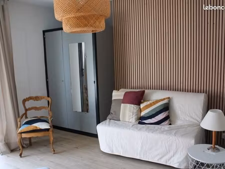 ? studio meublé 24 m² – dax – calme  vue jardin à proximité centre ville  école ifsi  kiné