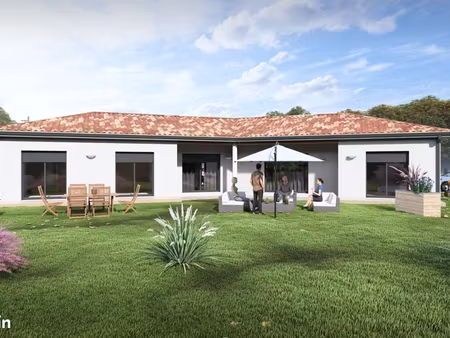 projet de construction d'une maison 140 m² avec terrain à mugron (40)