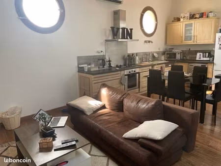 t1 meublé type loft de 34 m² – centre du vieux lançon