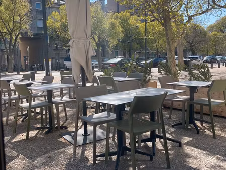 fonds de commerce équipé 100 m² + terrasse – reprise immédiate clé en main