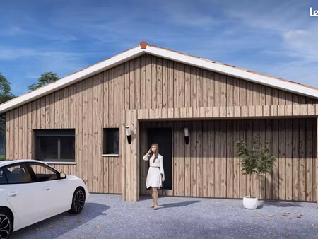 projet de construction d'une maison 95 m² avec terrain à parentis-en-born (40)