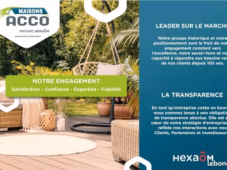 terrain 438 m² villedoux