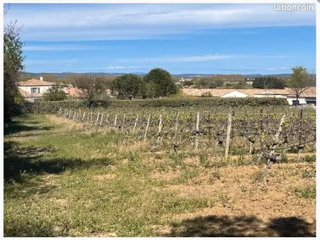 terrain 360 m² ginestas