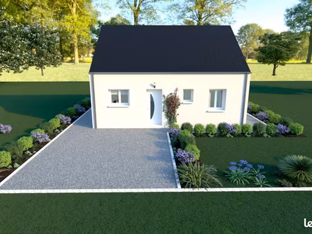 projet de construction d'une maison 62.73 m² avec terrain à bennecourt (78)