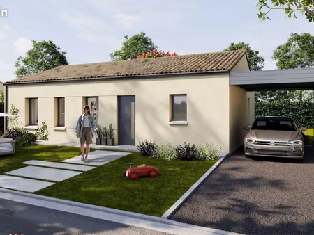maison 89 m² avec terrain à la creche