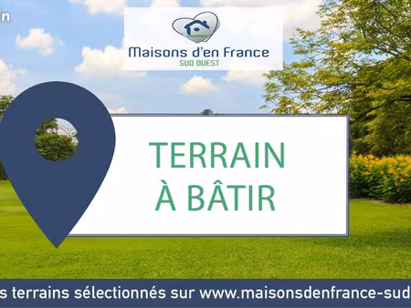 terrain à bâtir de 1004 m² à leon (40)