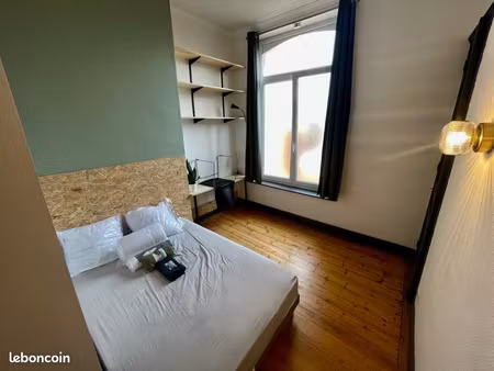 suite meublée privative – centre roubaix / grande place