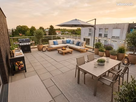 appartement 3 chambres terrasse 70m2
