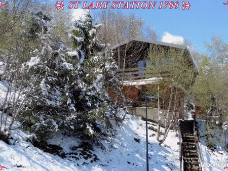 chalet au prix d un appartement sans aucun vis à vis saint-lary-soulan superbe vue sur les