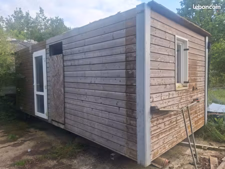 chalet mobile 6m50 ×3