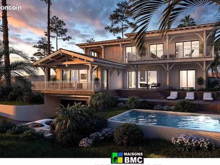 terrain 1 070 m² la teste de buch