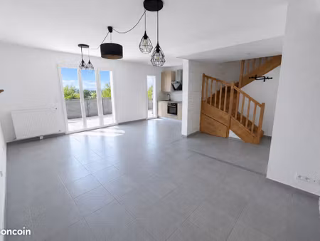 appartement t4 lumineux 76 m² – 3 chambres  garage  cave  jardin