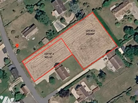 terrain 2065 m² autheuil authouillet