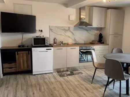 immeuble de rapport rénové – déjà loué – 6 appartements meublés + 2 boutiques – 11 2 % bru