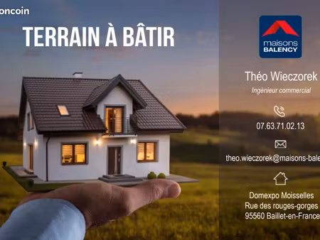 terrain 545 m² nanteuil les meaux