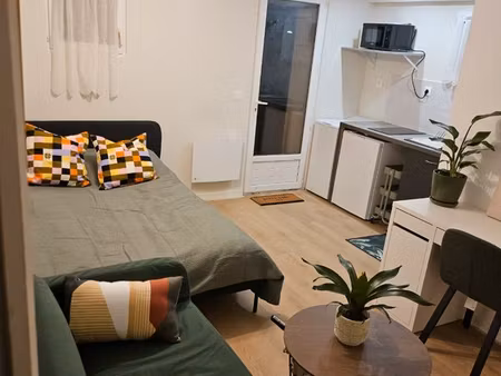 studio neuf en rez-de-jardin