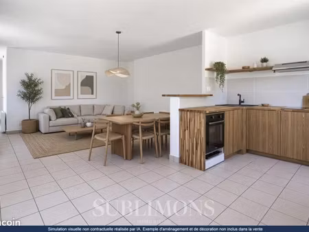 appartement 3 pièces 63 m²