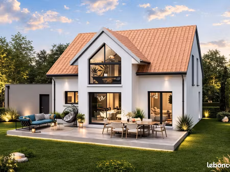 sublime maison neuve 3 chambres sur 5.33 ares