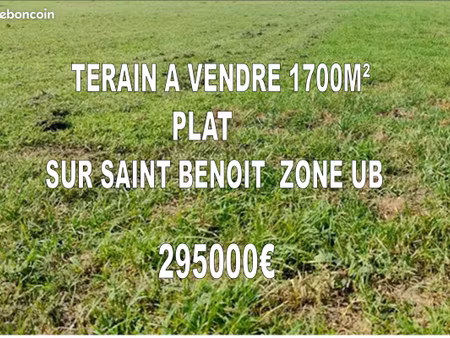 terrain de 1700m²
