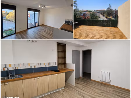 appartement f2 près de l'université - quartier la lunette