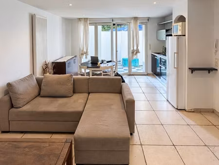 t2 meublé 55m² - 630 cc - trespoey - terrasse cave parking