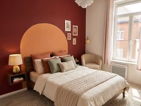 t3 meublé de 42 m² – roubaix centre – 730 cc