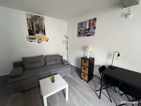 studio meublé à louer centre ville de soissons