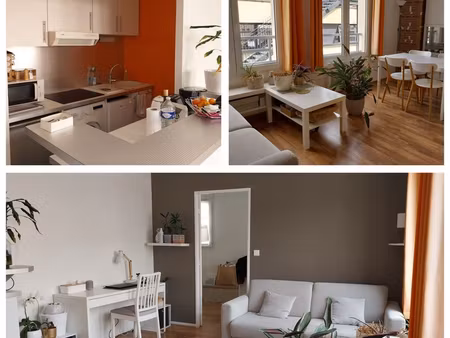 appartement non meublé de type 2 avec parking souterrain en hyper centre de reims (hôtel d