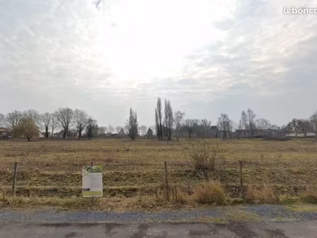 terrain 434 m² courchelettes