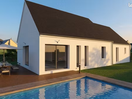 projet de construction d'une maison 90 m² avec terrain à baye (29)