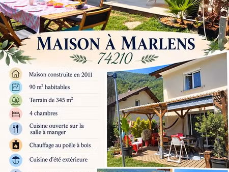 maison de village 90m2 dans lotissement