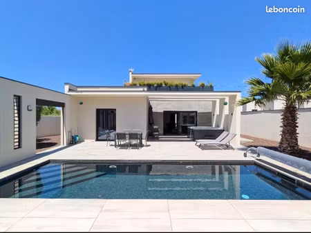 vente villa contemporaine 137m² - 4 suites - piscine - garage