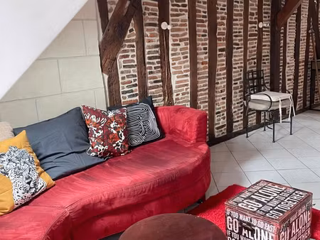location duplex meublé 50m2 colbert