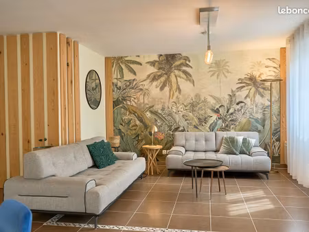3 pieces standing terrasse garage