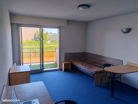 location studio meublé résidence étudiants