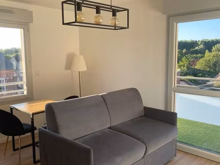 studio meublé 30 m² – balcon  parking – clermont (oise)