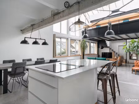 loft d'exception de 145 m² – quartier zola – nantes