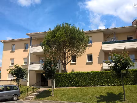 grand t2 avec parking et piscine - résidence les pastels (secteur palique)