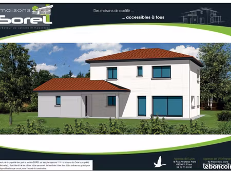 rare. - maison neuve contemporaine – étage – 138m2 5 chambres