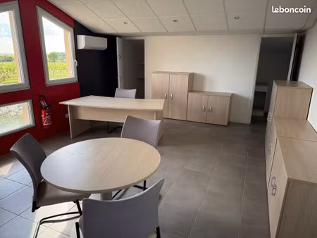 location bureau commercial louzac st andré