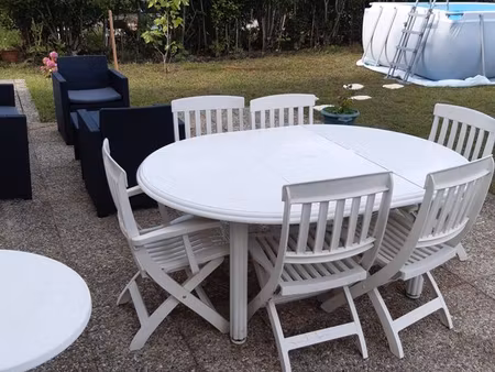 grande maison familiale de 5 pièces  145m2 bien située à mérignac plus garage double  jard