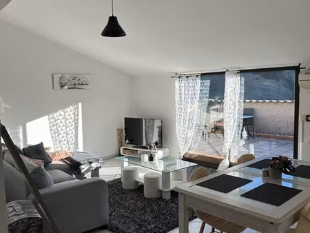 appartement 50m2 avec grande terrasse